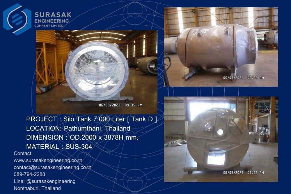 โรงงานผลิตถังสแตนเลส