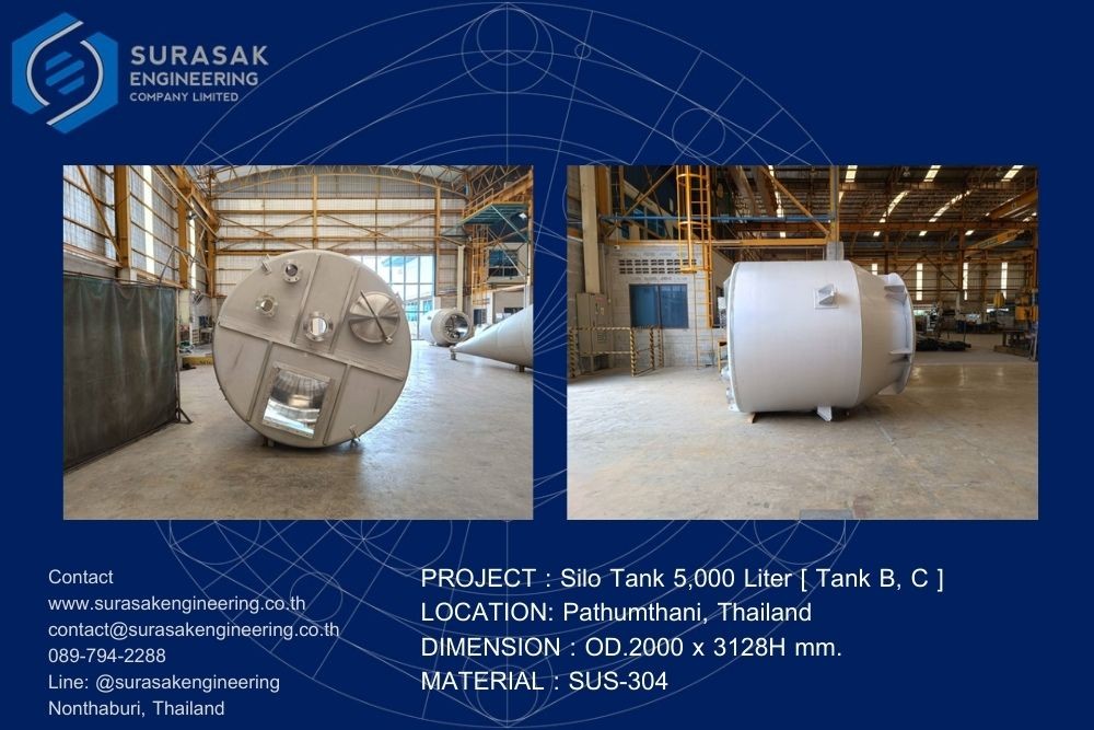 โรงงานผลิตถังสแตนเลส