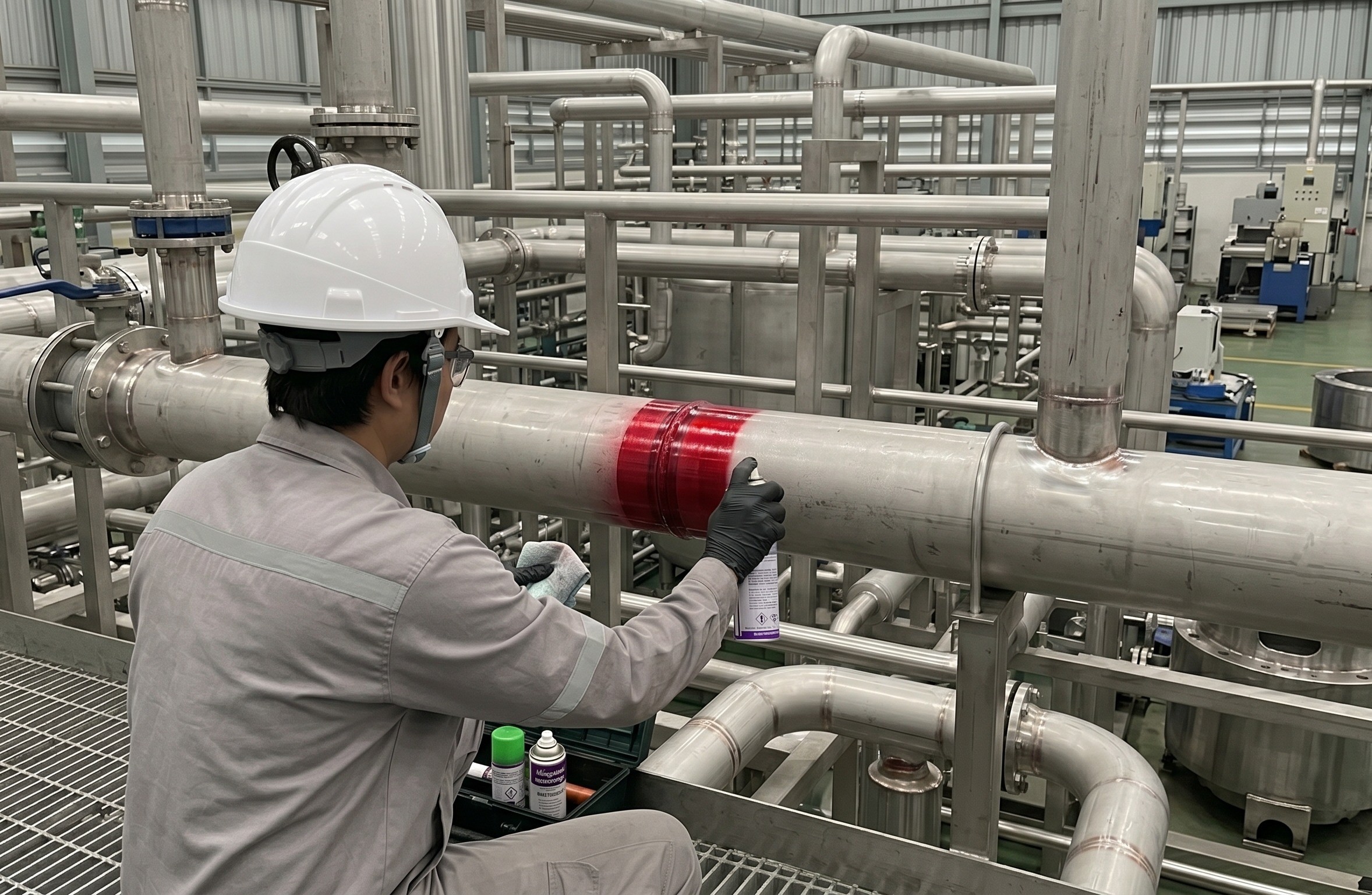 NDT ทดสอบรอยเชื่อม