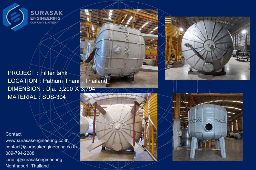 โรงงานผลิตถังสแตนเลส