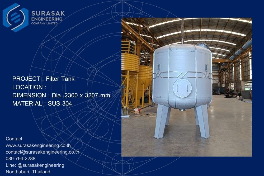 โรงงานผลิตถังสแตนเลส